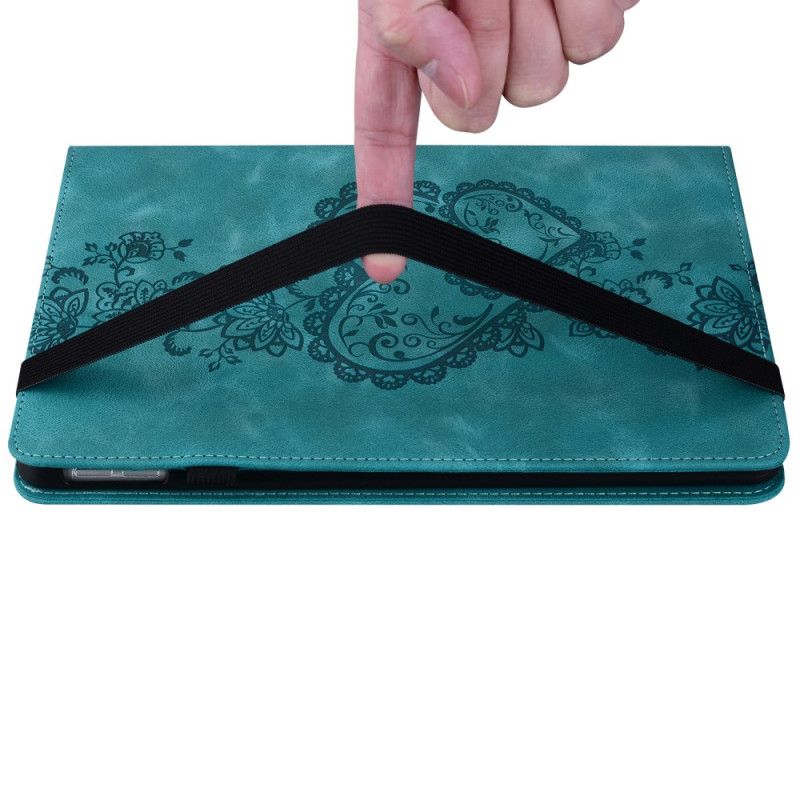 Etui iPad Pro 13 (2025) Hjerteagtig Ruskindseffekt