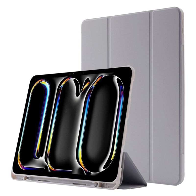 Etui Til iPad Pro 13 (2025) Trefoldet Stativ Og Blyantholder