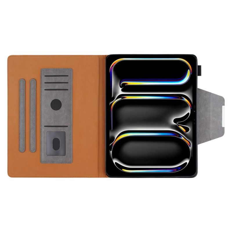 Flip Cover Til iPad Pro 13 (2025) Stativfunktion Og Automatisk Vækning/dvalefunktion