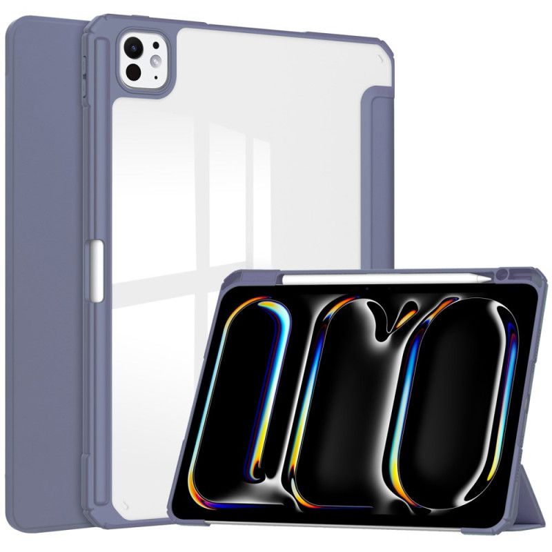 iPad Pro 13 (2025) Transparent Etui I Kunstlæder