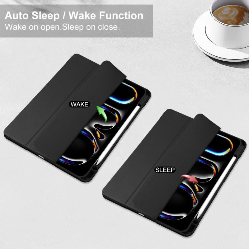 iPad Pro 13 (2025) Transparent Etui I Kunstlæder