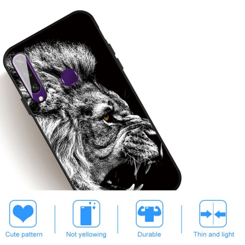 Cover Huawei Y6p Hård Løve