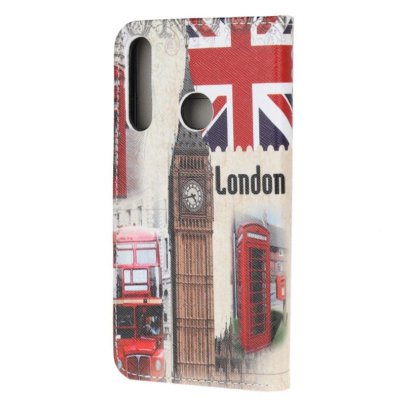 Flip Cover Læder Huawei Y6p London Liv