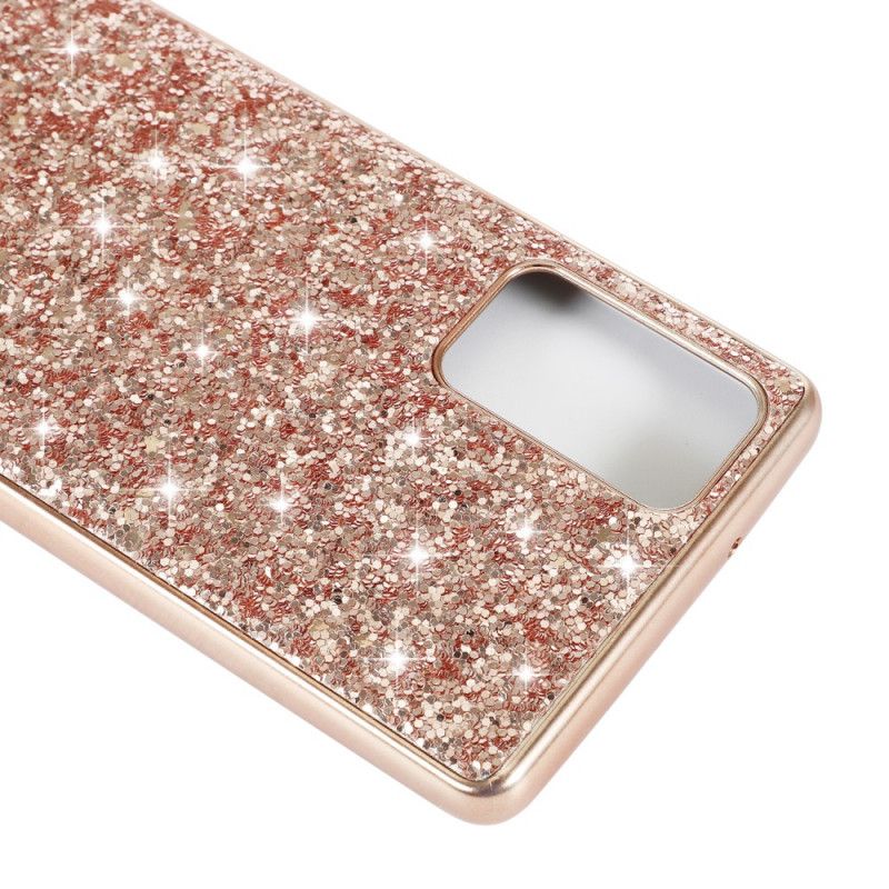 Cover for Samsung Galaxy Note 20 Sort Jeg Er Glitter