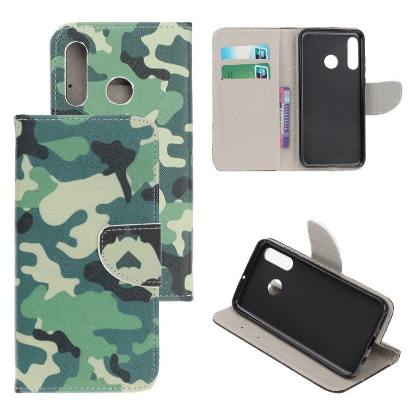 Flip Cover Huawei P Smart Z Militær Camouflage