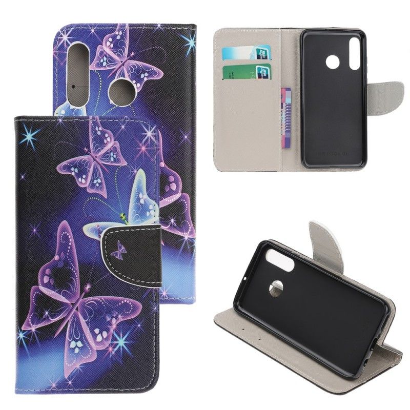 Flip Cover Huawei P Smart Z Mobilcover Neonsommerfugle