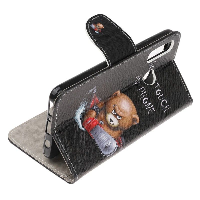 Flip Cover Læder Huawei P Smart Z Farlig Bjørn Original