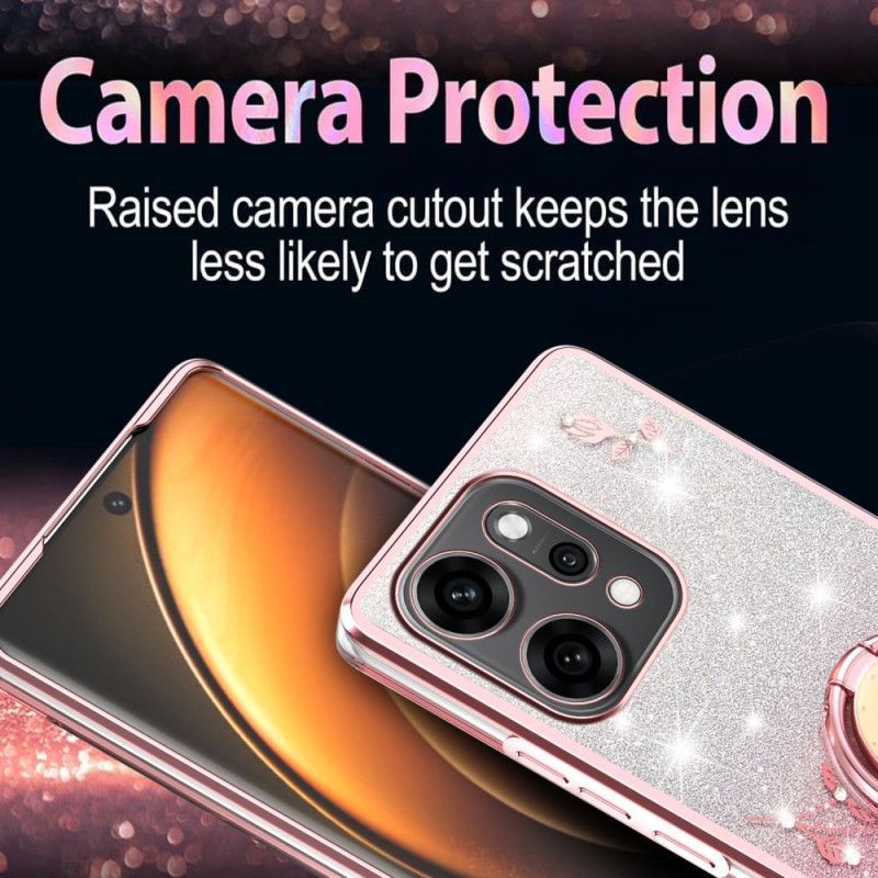 Cover Til Oppo Reno 14 Pro 5g Rhinsten Ringholder