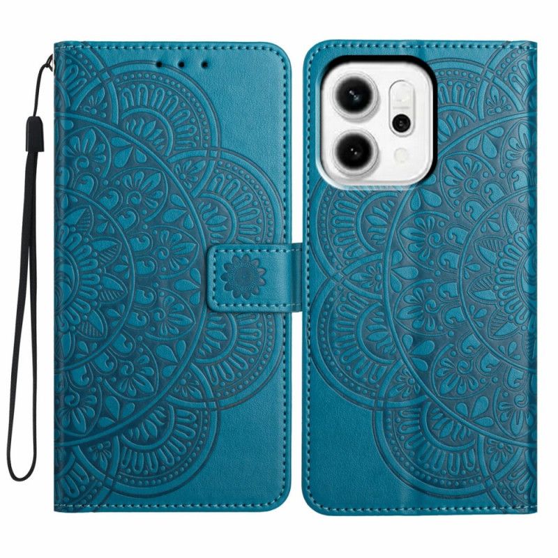 Flip Cover Oppo Reno 14 Pro 5g Blomstermandala