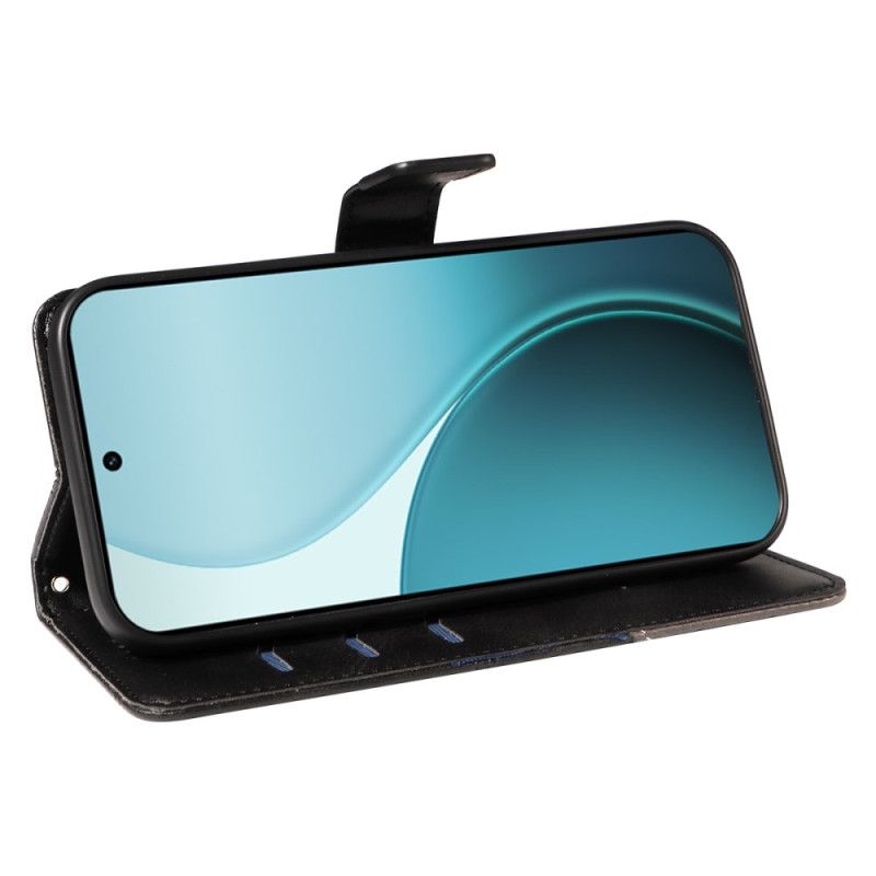 Flip Cover Til Oppo Reno 14 Pro 5g Geometrisk Design