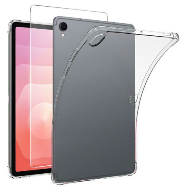 Cover Samsung Galaxy Tab S11 Transparent Med Hærdet Glasskærmbeskytter