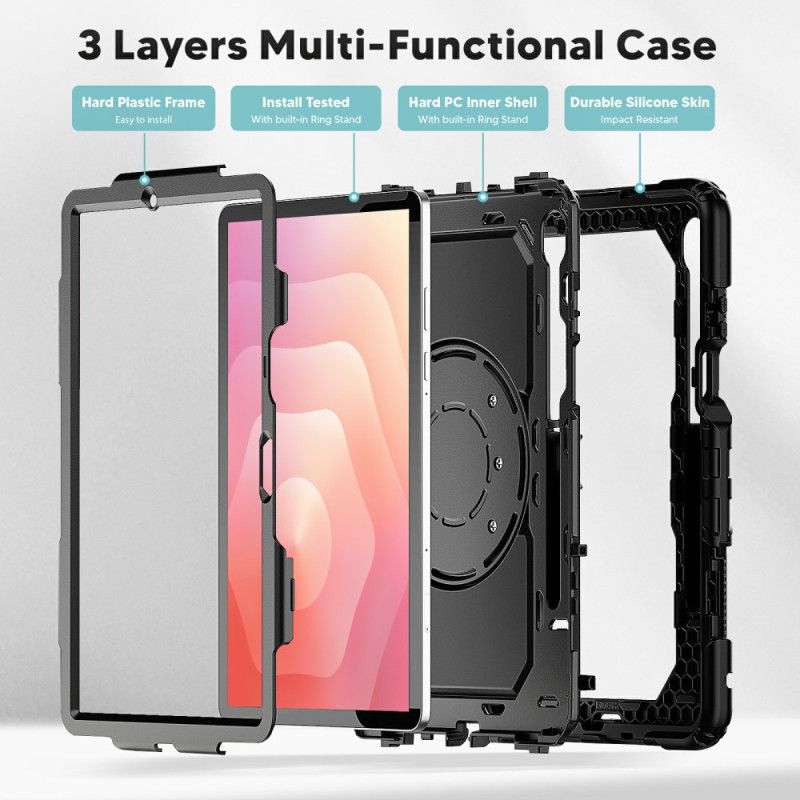 Cover Samsung Galaxy Tab S11 Ultra Modstandsdygtig Med Ring