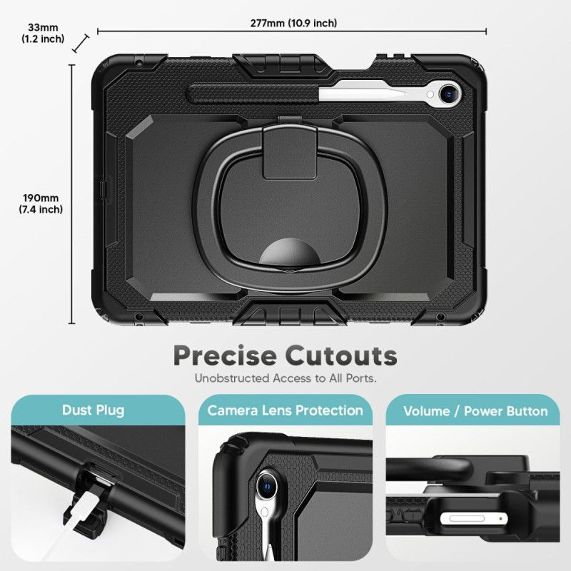 Cover Samsung Galaxy Tab S11 Ultra Modstandsdygtig Med Ring
