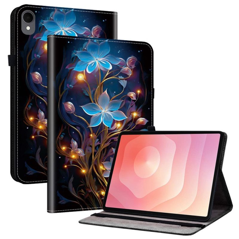 Etui Samsung Galaxy Tab S11 Blå Blomster