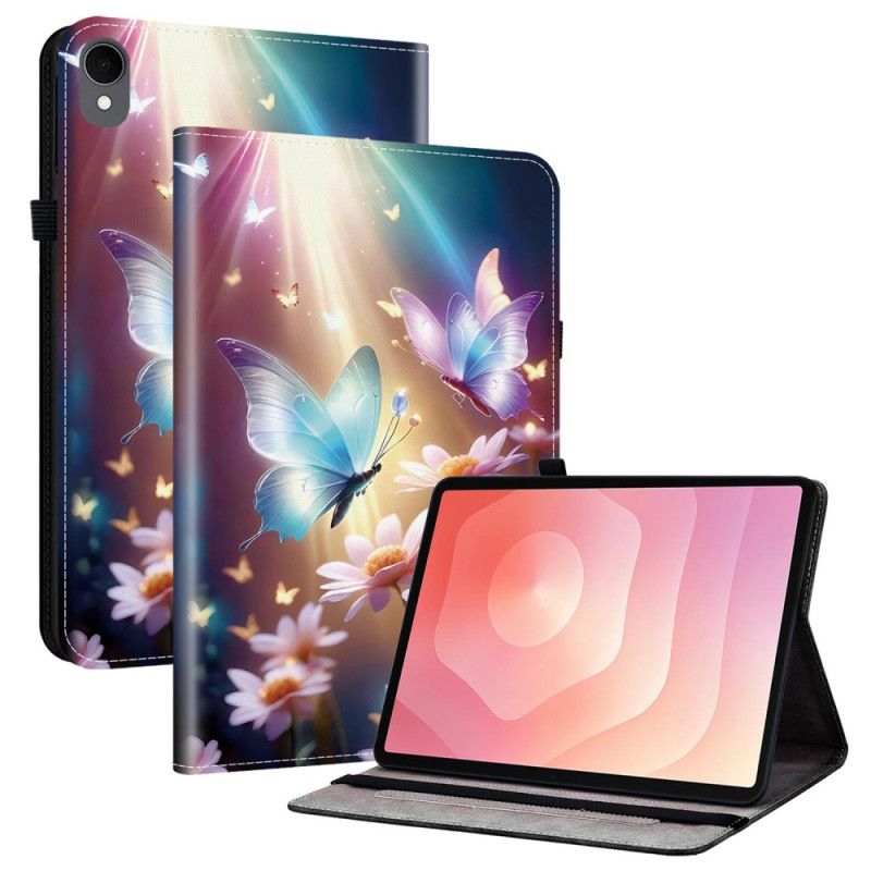 Etui Samsung Galaxy Tab S11 Sommerfugle I Lys