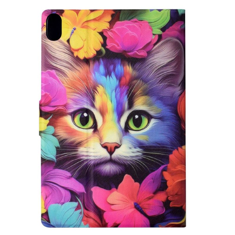 Flip Cover Samsung Galaxy Tab S11 Farverig Kat