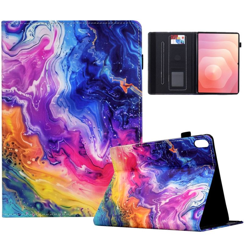 Flip Cover Samsung Galaxy Tab S11 Farvet Marmor