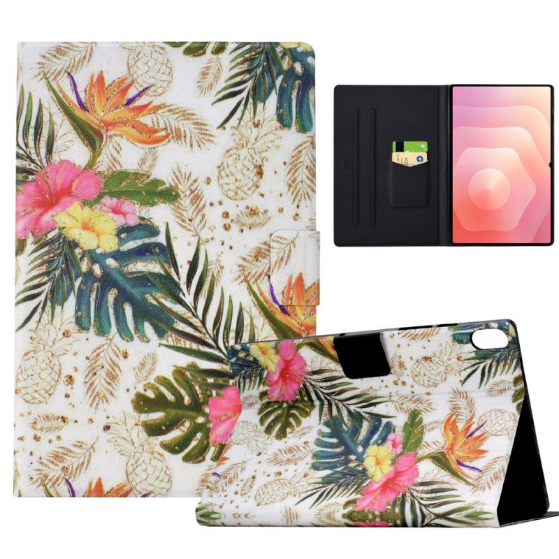 Flip Cover Samsung Galaxy Tab S11 Gylden Ananas