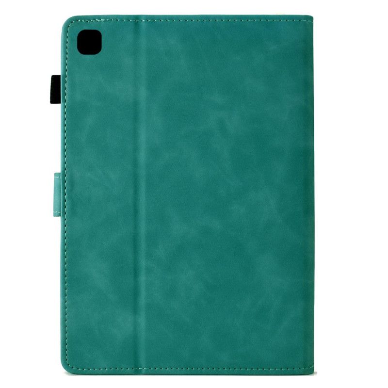 Flip Cover Samsung Galaxy Tab S11 Kattemotiv Med Ruskindseffekt