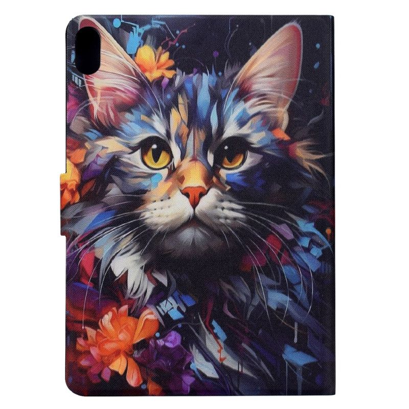 Flip Cover Samsung Galaxy Tab S11 Kunstnerisk Kat