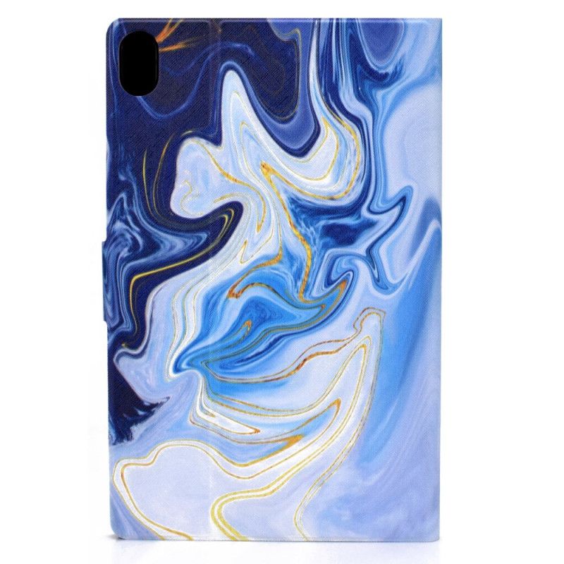 Flip Cover Til Samsung Galaxy Tab S11 Blå Marmor