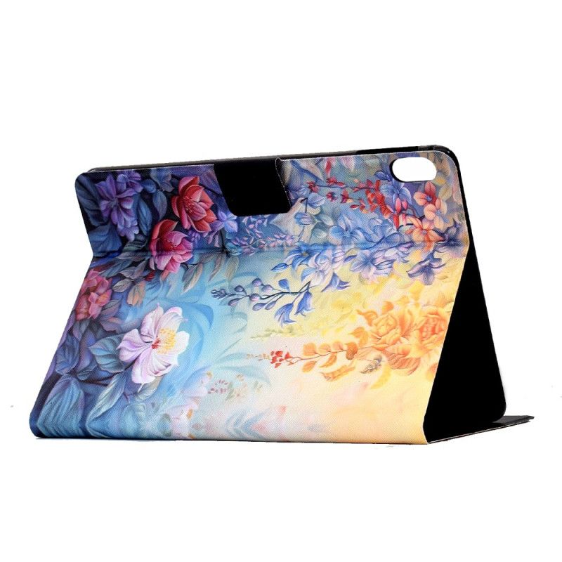 Flip Cover Til Samsung Galaxy Tab S11 Blomstermaleri