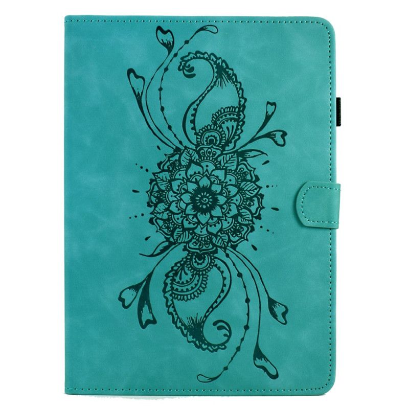 Flip Cover Til Samsung Galaxy Tab S11 Mandala Med Ruskindseffekt