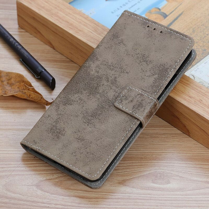 Flip Cover Honor 50 Se Vintage Lædereffekt