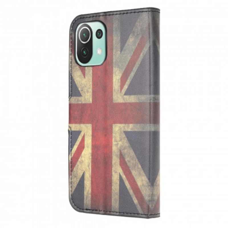 Flip Cover Xiaomi Mi 11 Lite 5g Ne / Mi 11 Lite 4g / 5g Flag England
