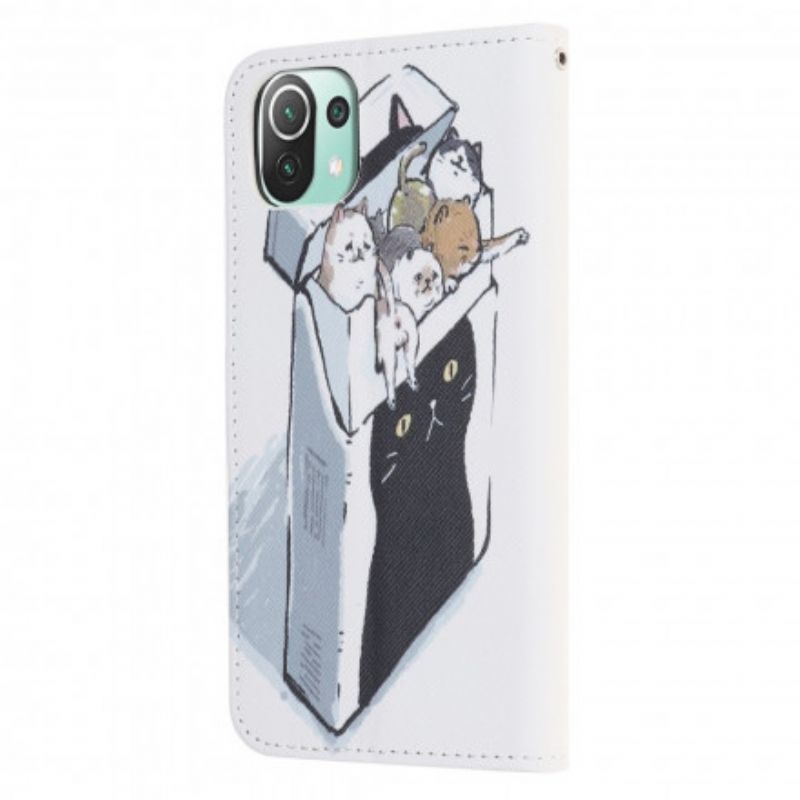 Flip Cover Xiaomi Mi 11 Lite 5g Ne / Mi 11 Lite 4g / 5g Leveringskat