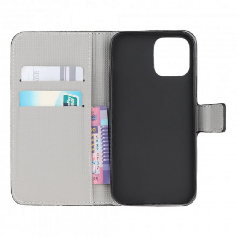 Læder Cover Xiaomi Mi 11 Lite 5g Ne / Mi 11 Lite 4g / 5g Telefon Etui Rør Ikke Ved Min Celle