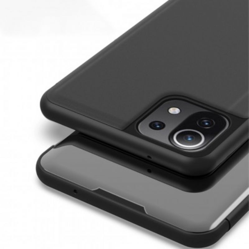 Læder Cover Xiaomi Mi 11 Lite 5g Ne / Mi 11 Lite 4g / 5g Telefon Etui Spejl