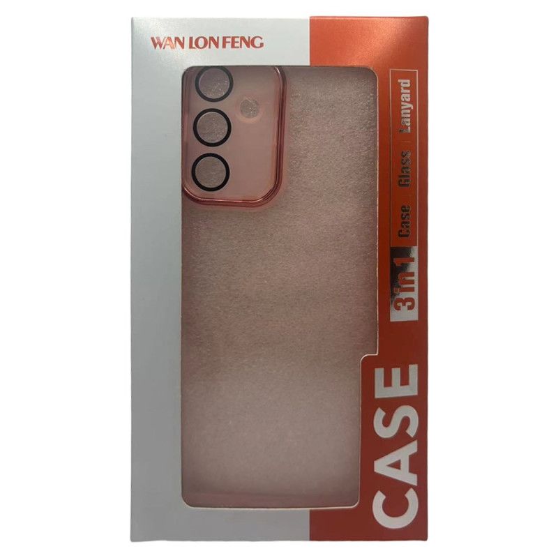 Cover Oneplus 13 2-i-1 Tonet Klar Skærmbeskytter Med Hærdet Glas