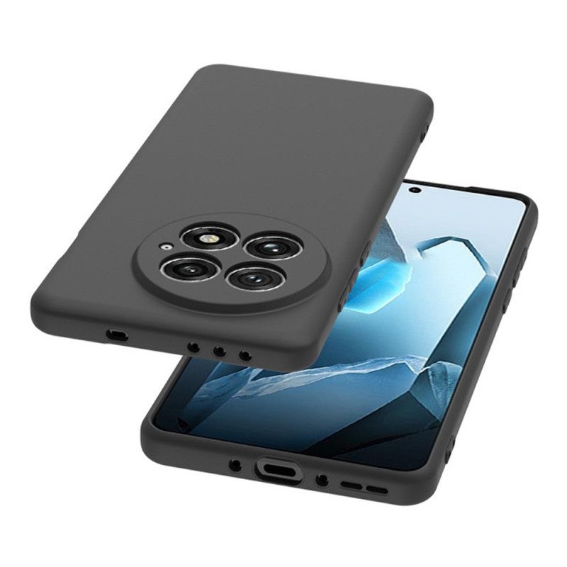 Cover Oneplus 13 Telefon Etui 2-i-1 Mat Silikone Med Hærdet Glasskærmbeskytter