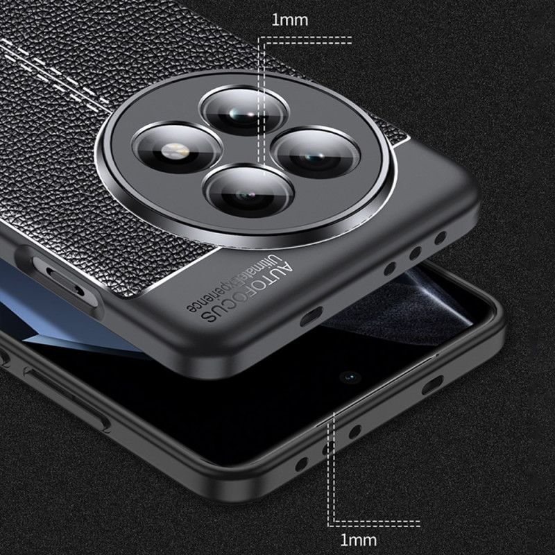 Cover Oneplus 13 Telefon Etui Fleksibel Litchi-tekstur