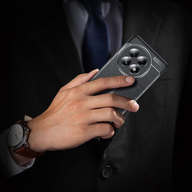 Cover Oneplus 13 Telefon Etui Fleksibel Litchi-tekstur