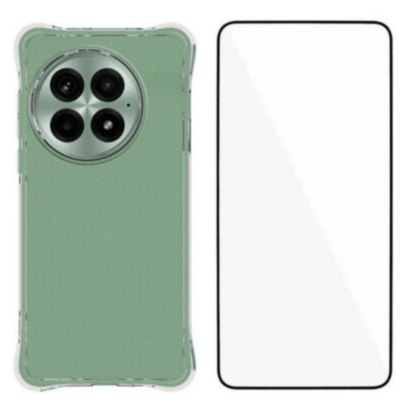 Cover Oneplus 13 Telefon Etui Forstærket Klar Skærmbeskytter Med Hærdet Glas