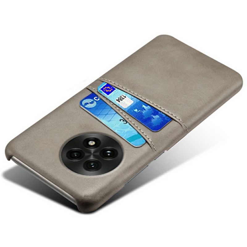 Cover Til Oneplus 13 Kortholder Med Lædereffekt