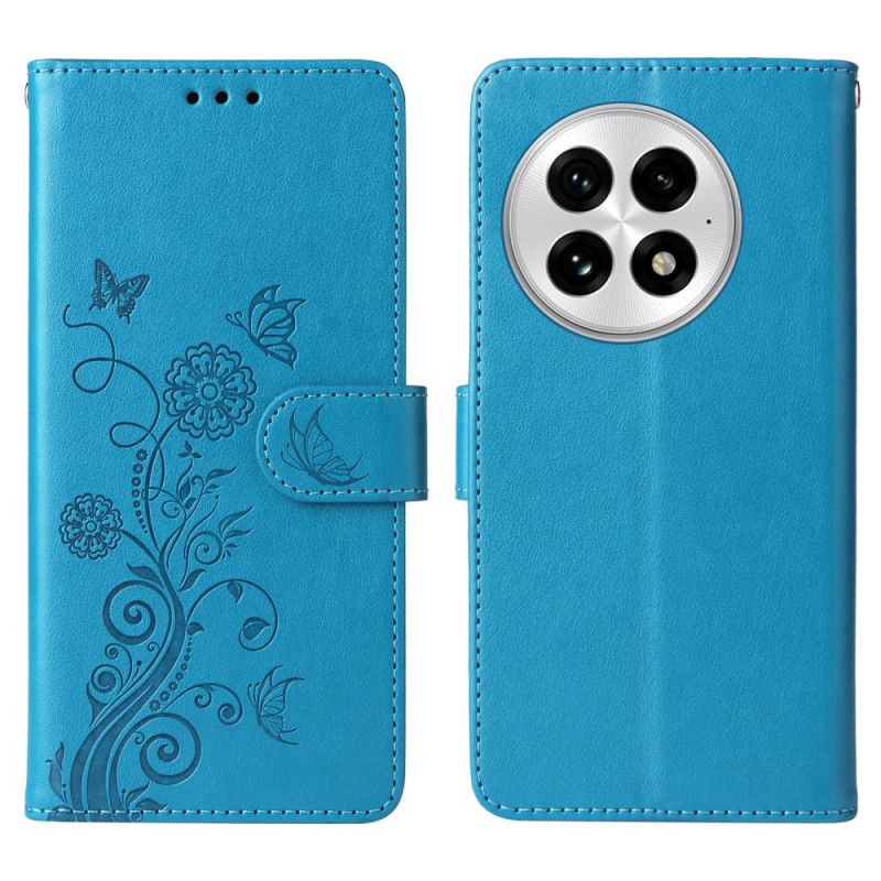 Flip Cover Oneplus 13 Blomsterprint