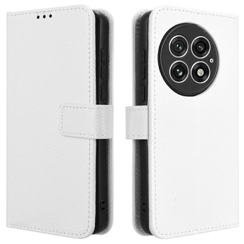 Flip Cover Oneplus 13 Diamanttekstur