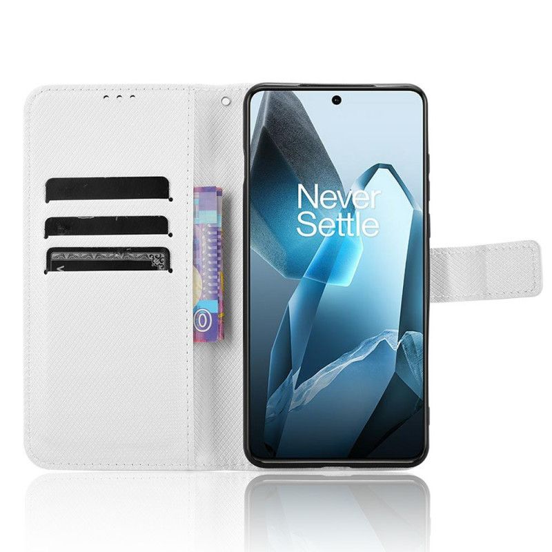 Flip Cover Oneplus 13 Diamanttekstur