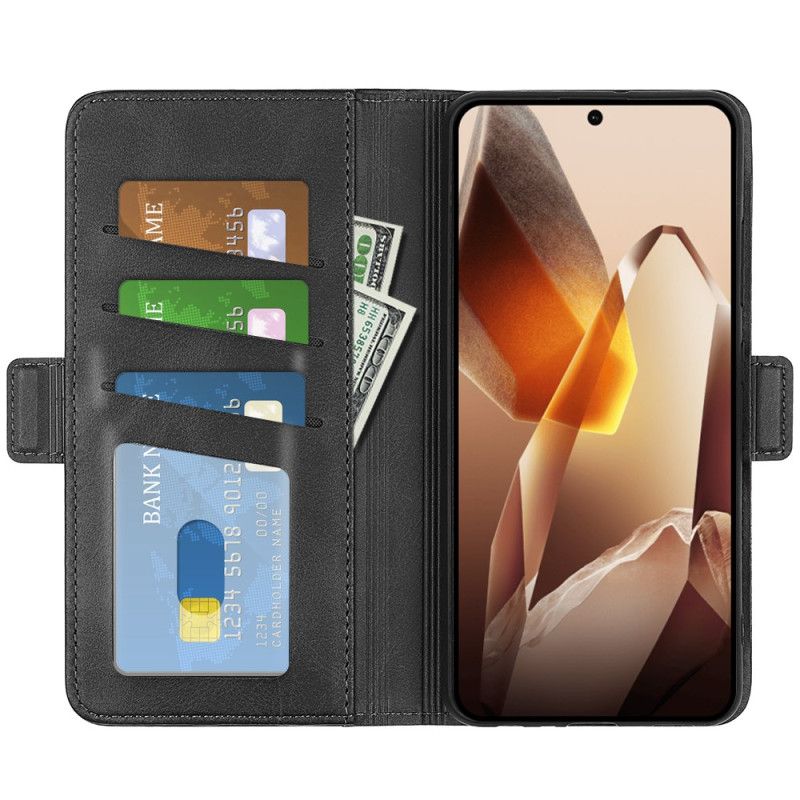 Flip Cover Oneplus 13 Dobbelt Lås