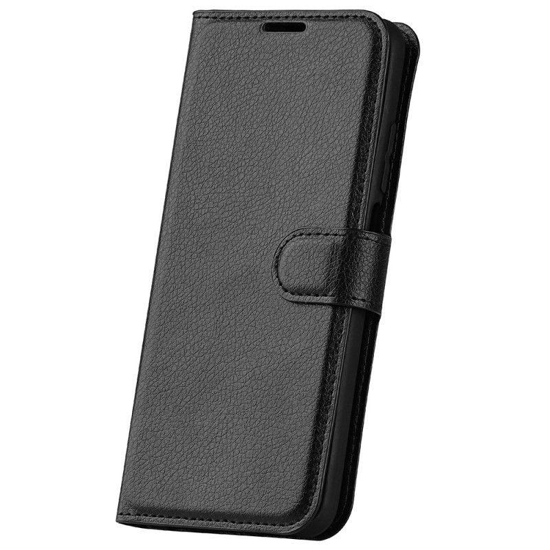 Flip Cover Oneplus 13 Klassisk Litchi Kunstlæder