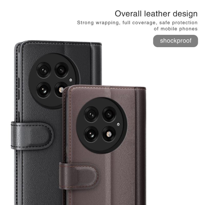 Flip Cover Til Oneplus 13 Læder