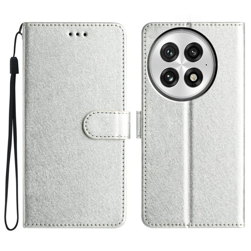 Flip Cover Til Oneplus 13 Silkestruktur