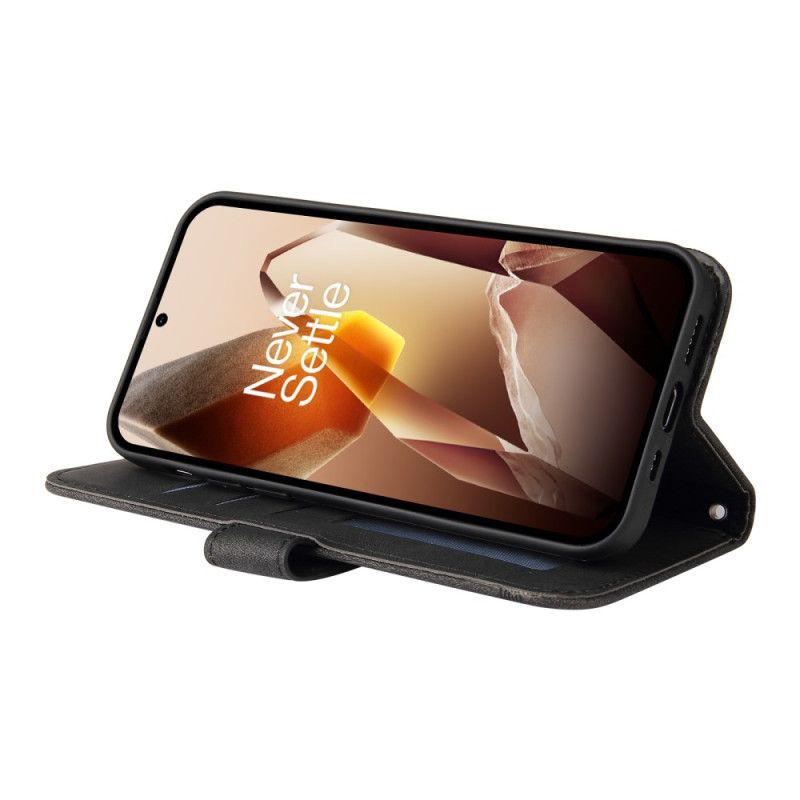 Flip Cover Til Oneplus 13 Skin Touch Med Rem