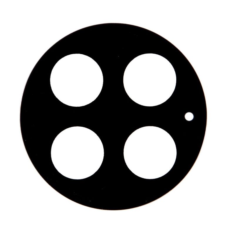 Hærdet Glaslinsebeskytter Til Oneplus 13 (sort Version)