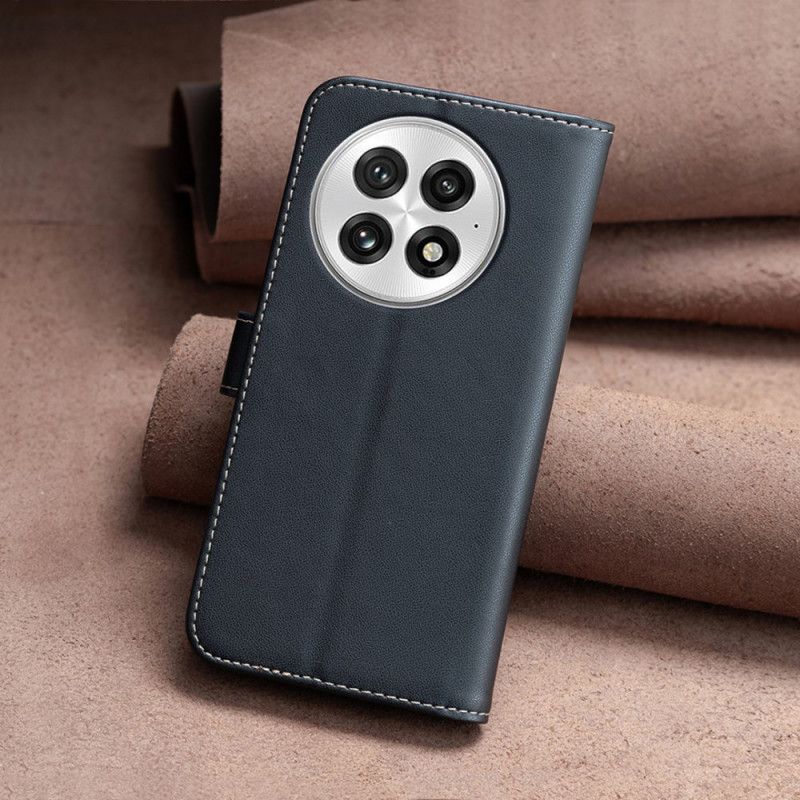 Læder Cover Oneplus 13 Klassisk Binfen-farve