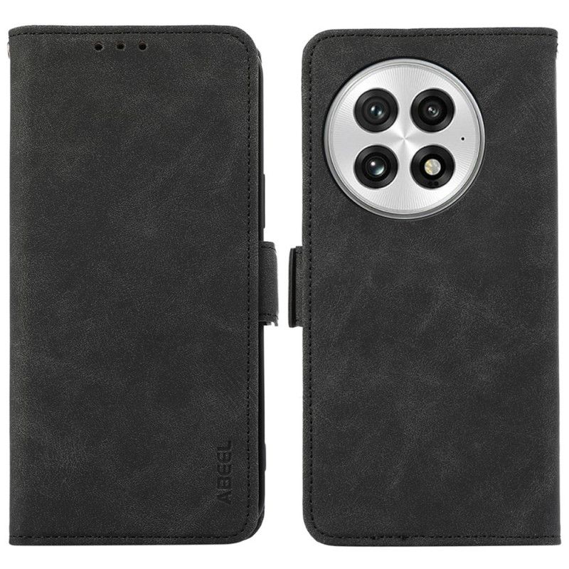 Læder Cover Oneplus 13 Telefon Etui Abeel Ruskindseffekt
