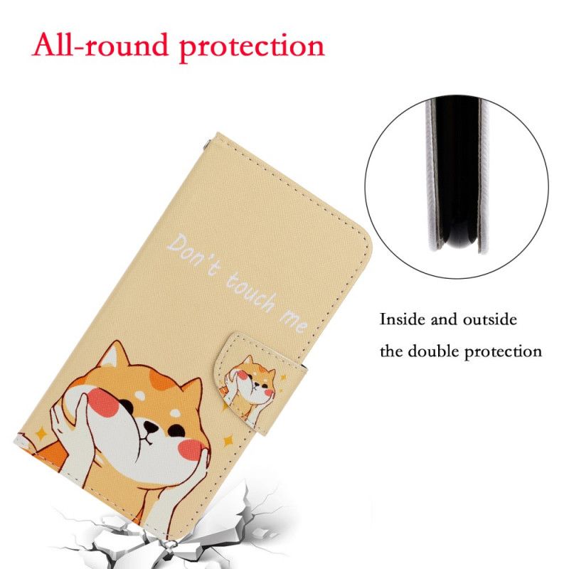 Flip Cover Samsung Galaxy Note 20 Ultra Kat Rører Mig Ikke Med Rem